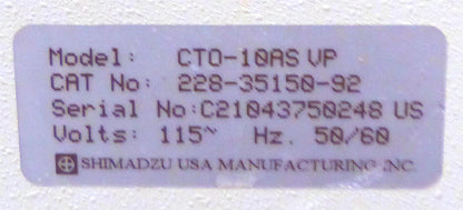 SHIMADZU SCL-10A VP RF-10A XL CTO-10AS LC VP LC-10AD HPLC 90DAYWARRANTY FREESHIP