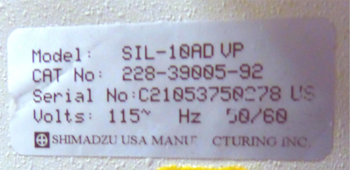 SHIMADZU SCL-10AVP CTO-10AS RF-10AXL SIL-10AD LC-10A HPLC 90DAYWARRANTY FREESHIP