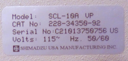 SHIMADZU SCL-10AVP CTO-10AS RF-10AXL SIL-10AD LC-10A HPLC 90DAYWARRANTY FREESHIP