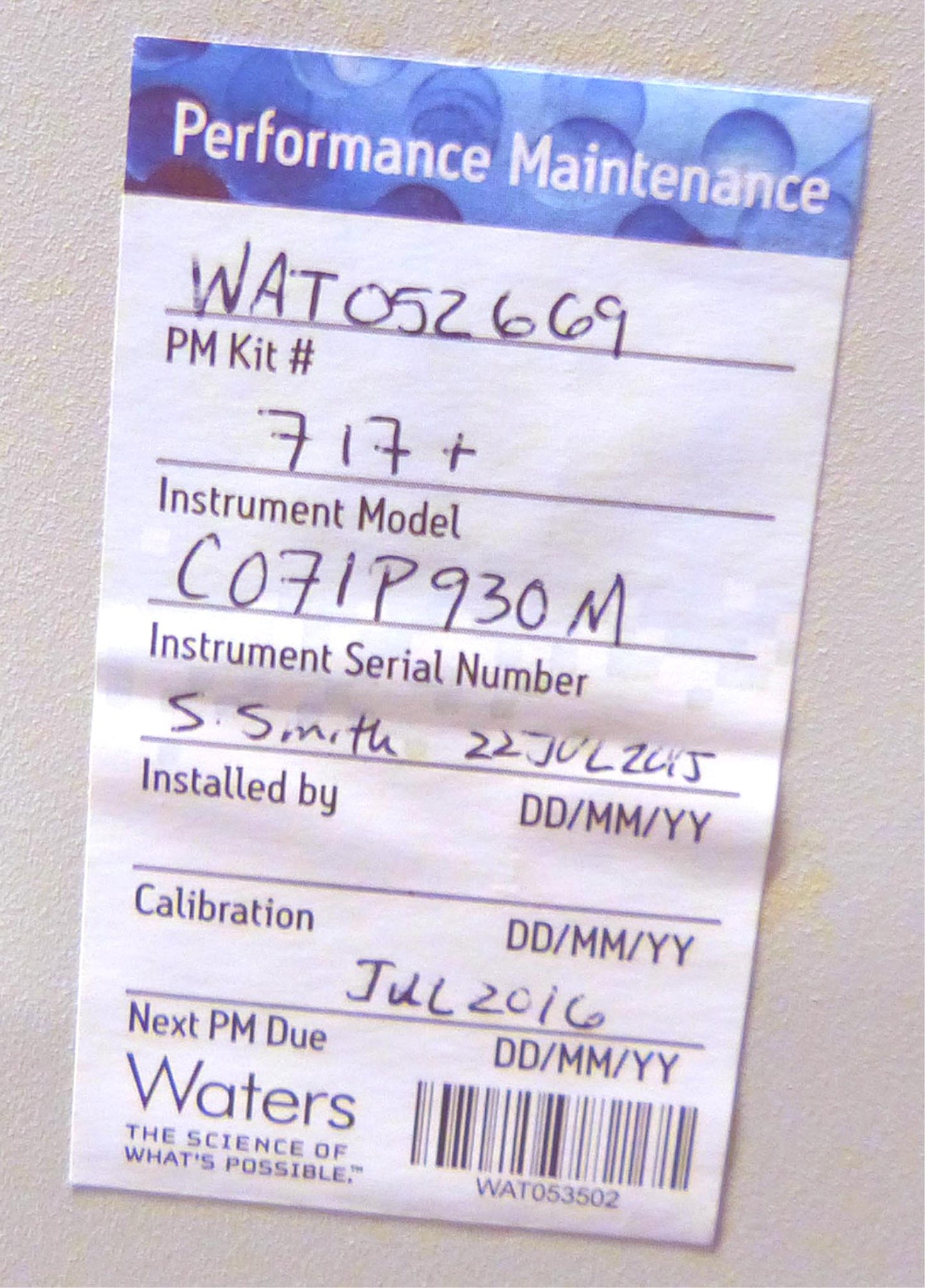 WATERS 717 PLUS WAT073640 2475 1525 HPLC CHROMATOGRAPHY 90DAYWARRANTY FREE SHIP