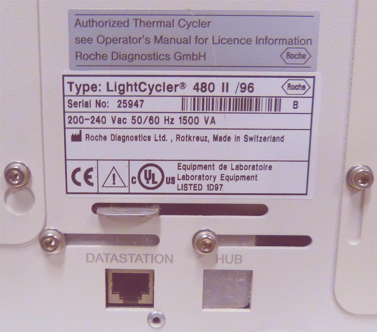 ROCHE LIGHTCYCLER 480 II PCRSYSTEM & SOFTWARE 96WELLBLOCK 90DAYWARRANTY FREESHIP