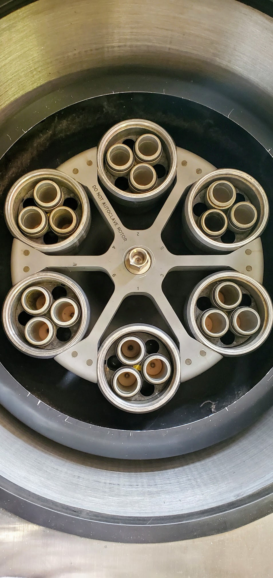 DAMON IEC DPR6000 REFRIGERATED FLOOR ULTRA-CENTRIFUGE ROTOR WATCH VIDEO FREESHIP