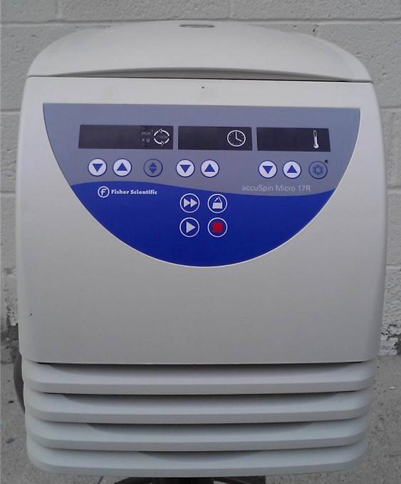 FISHER SCIENTIFIC ACCUSPIN MICRO 17R CENTRIFUGE with ROTOR