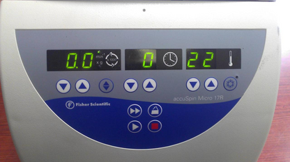 FISHER SCIENTIFIC ACCUSPIN MICRO 17R CENTRIFUGE with 24 x 1.5/2.0mL ROTOR