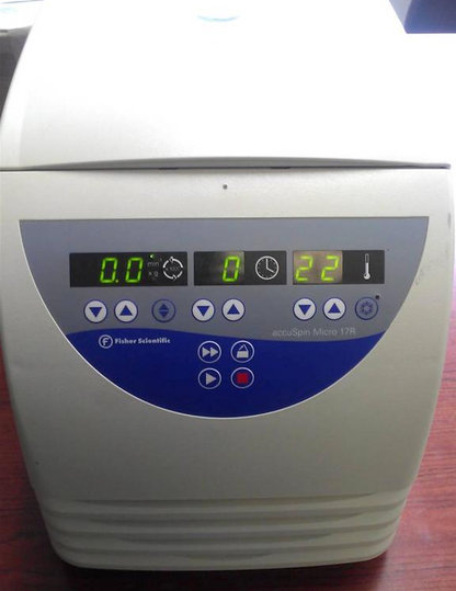 FISHER SCIENTIFIC ACCUSPIN MICRO 17R CENTRIFUGE with 24 x 1.5/2.0mL ROTOR