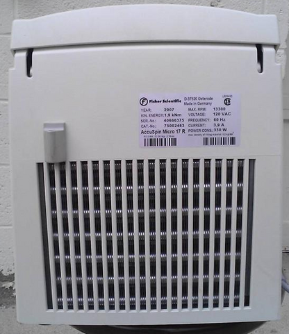 FISHER SCIENTIFIC ACCUSPIN MICRO 17R CENTRIFUGE with ROTOR