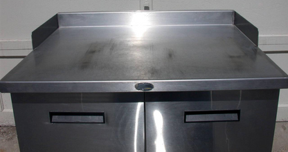 RANDELL 9802-7M S-C WORKTOP REFRIGERATOR with 3 BACKSPLASH SIDES