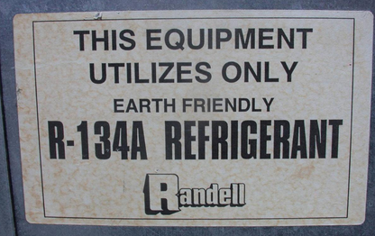 RANDELL 9802-7M S-C WORKTOP REFRIGERATOR with 3 BACKSPLASH SIDES