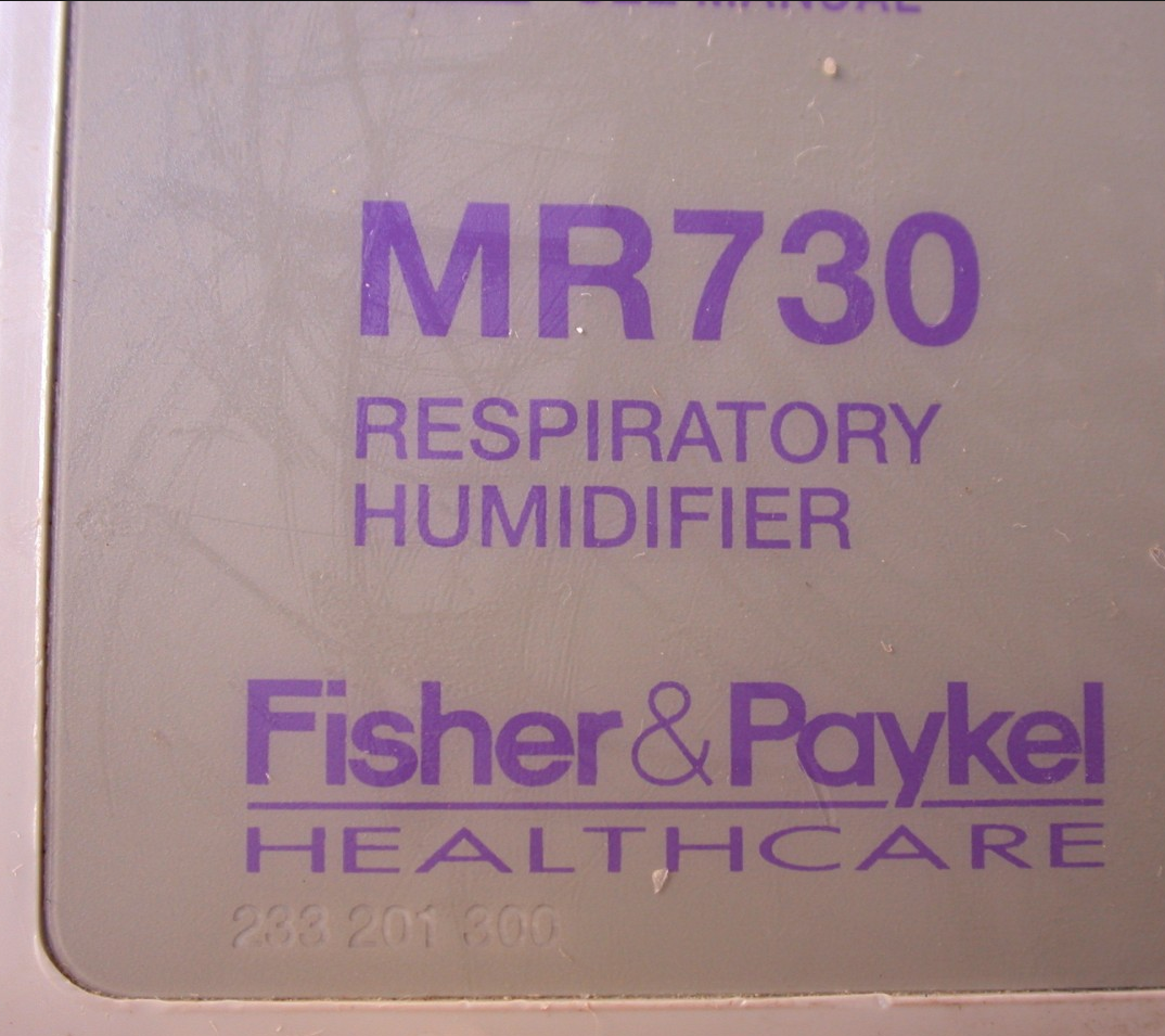FISHER & PAYKEL MR730 MR 730 HEATED WIRE RESPIRATORY HUMIDIFIER
