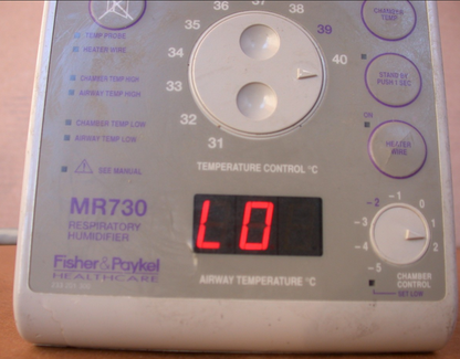 FISHER & PAYKEL MR730 MR 730 HEATED WIRE RESPIRATORY HUMIDIFIER