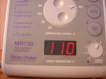 FISHER & PAYKEL MR730 MR 730 HEATED WIRE RESPIRATORY HUMIDIFIER