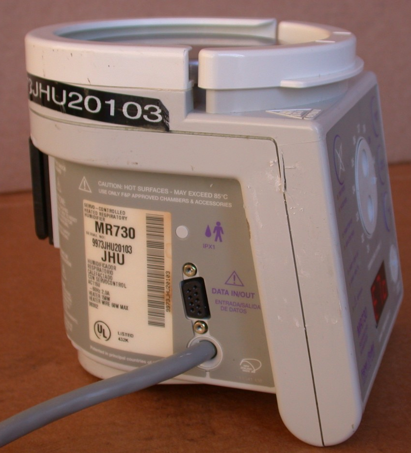 FISHER & PAYKEL MR730 MR 730 HEATED WIRE RESPIRATORY HUMIDIFIER