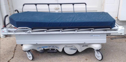 STRYKER 721 GLIDEAWAY HOSPITAL EMERGENCY TRANSPORT GURNEY STRETCHER