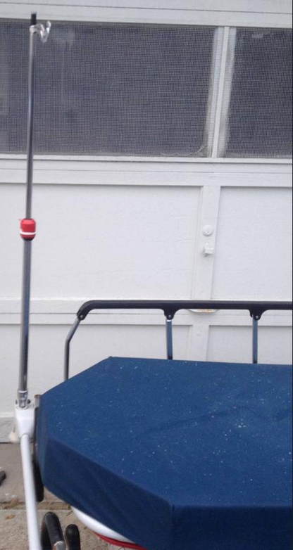 STRYKER 721 GLIDEAWAY HOSPITAL EMERGENCY TRANSPORT GURNEY STRETCHER