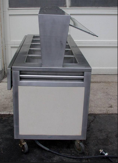 PRECISION 5 WELL 79x28x35 FOOD WARMER BUFFET SNEEZE GUARD RESTAURANT FREE SHIP