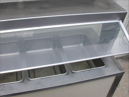 PRECISION 5 WELL 79x28x35 FOOD WARMER BUFFET SNEEZE GUARD RESTAURANT FREE SHIP