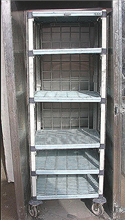 MOPEC VENTILATED TISSUE STORAGE AUTOPSY MORGUE TRANSPORT SYSTEM HG800 FREE SHIP