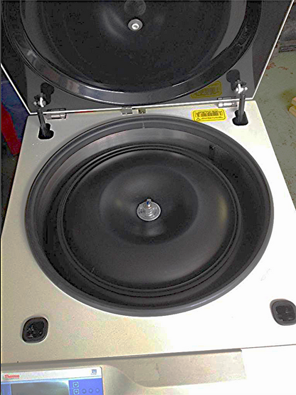 SORVALL HT-6 HIGH CAPACITY FLOOR REFRIGERATED LOW SPEED CENTRIFUGE RP6 ROTOR