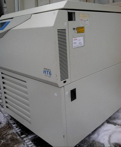 SORVALL HT-6 REFRIGERATED LOW SPEED CENTRIFUGE RP6 6Liter ROTOR RC3C BLOOD LAB