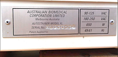 LEICA JUNG PROGRAMMABLE AUTOMATED SLIDE AUTOSTAINER XL & MANUAL