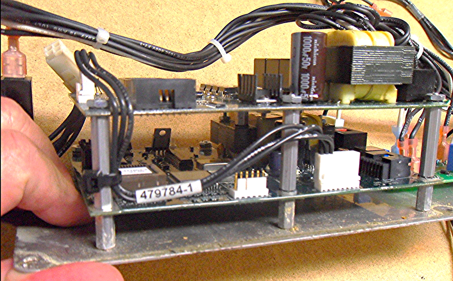 HOBART MODEL 2912 AUTO D C POWER BOARD SCALE AUTO SPEED BOARDS ALL WORKING FINE