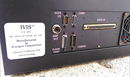 XENOGEN IVIS ROPER SCIENTIFIC VERSARRAY A01H3004 IMAGE X-RAY