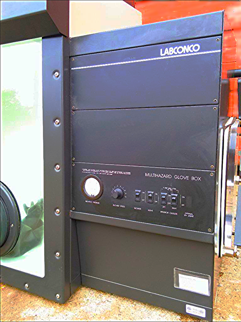 LABCONCO VENT FUME HOOD GLOVE BOX ENVIRONMENTAL CHAMBER