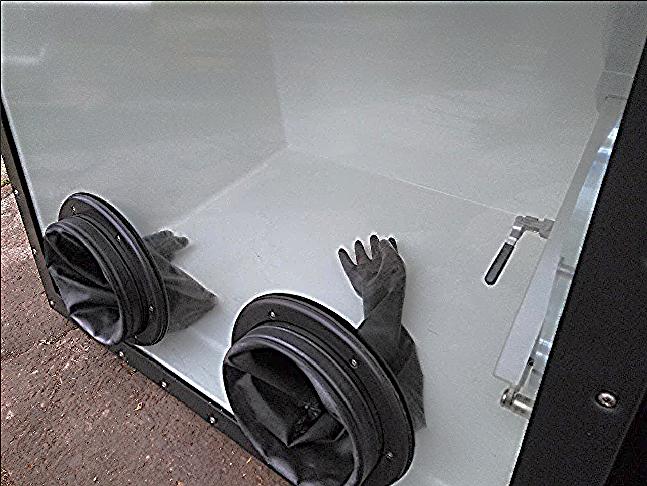 LABCONCO VENT FUME HOOD GLOVE BOX ENVIRONMENTAL CHAMBER