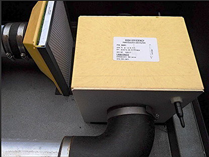 LABCONCO VENT FUME HOOD PROTECTOR GLOVE BOX ENVIRONMENTAL CHAMBER