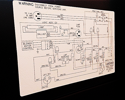 LABCONCO VENT FUME HOOD GLOVE BOX ENVIRONMENTAL CHAMBER