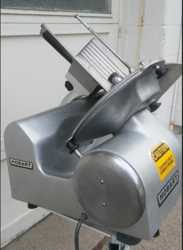 HOBART MODEL 1612 DELI MEAT SLICER with SHARPENER READY TO SLICE - WATCH VIDEO!!