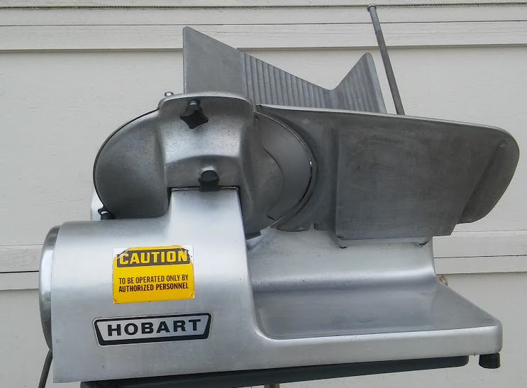 HOBART MODEL 1612 DELI MEAT SLICER with SHARPENER READY TO SLICE - WATCH VIDEO!!