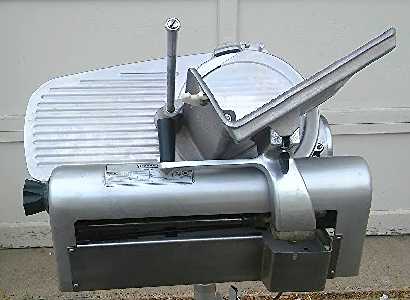 HOBART MODEL 1612 DELI MEAT SLICER with SHARPENER READY TO SLICE - WATCH VIDEO!!