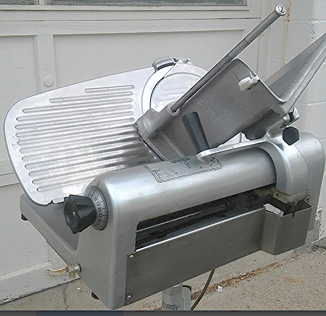HOBART MODEL 1612 DELI MEAT SLICER with SHARPENER READY TO SLICE - WATCH VIDEO!!