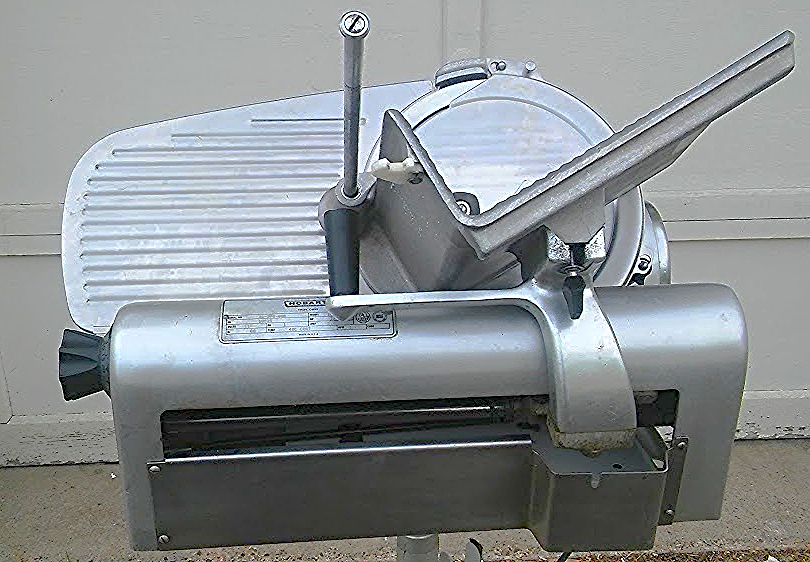 HOBART MODEL 1612 DELI MEAT SLICER with SHARPENER READY TO SLICE - WATCH VIDEO!!