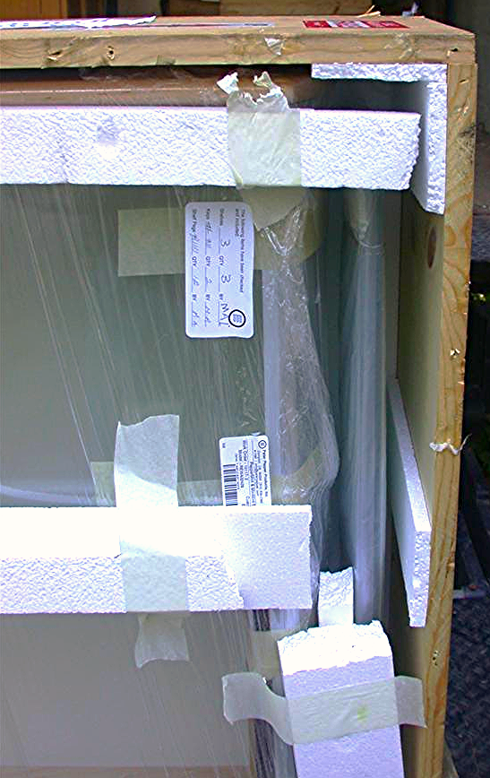 PETER PEPPER 48"w x 40"h  x 9"d HERMAN MILLER DISPLAY CABINET REWA32429 QUARTER