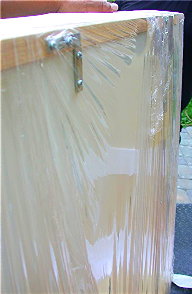 PETER PEPPER 48"w x 40"h  x 9"d HERMAN MILLER DISPLAY CABINET REWA32429 QUARTER