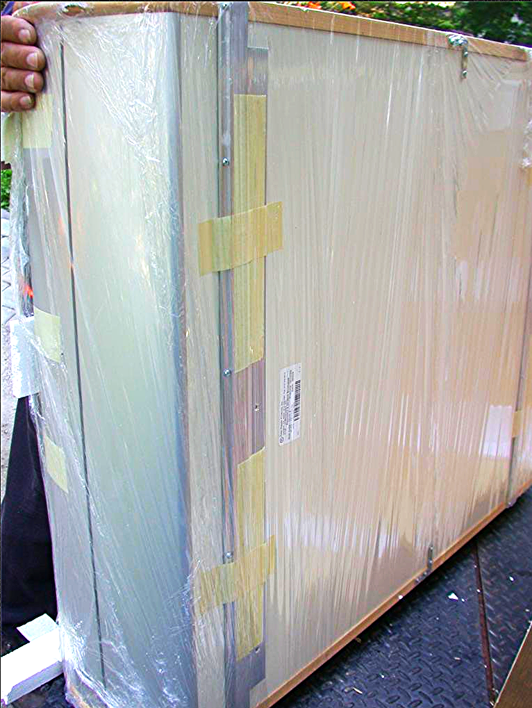 PETER PEPPER 48"w x 40"h  x 9"d HERMAN MILLER DISPLAY CABINET REWA32429 QUARTER