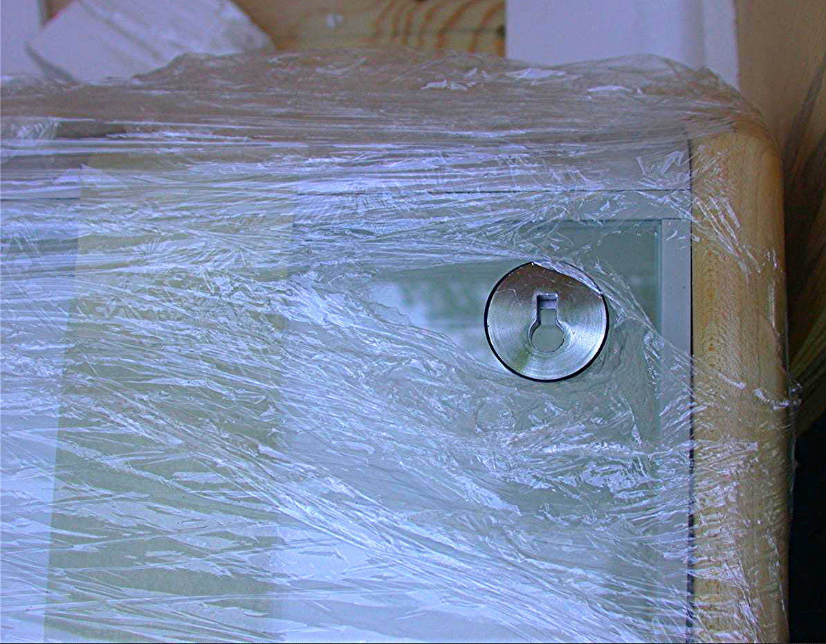 PETER PEPPER 48"w x 40"h  x 9"d HERMAN MILLER DISPLAY CABINET REWA32429 QUARTER