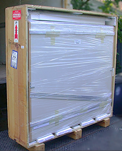 PETER PEPPER 48"w x 40"h  x 9"d HERMAN MILLER DISPLAY CABINET REWA32429 QUARTER