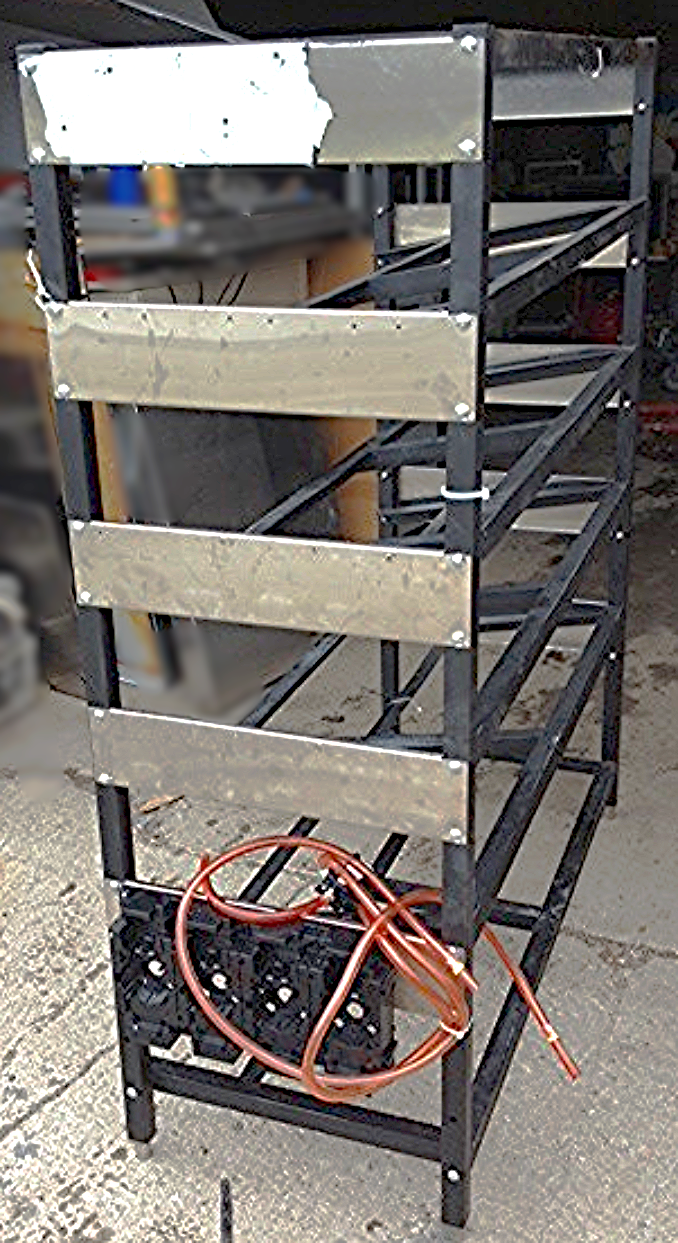 PERFECTION EQUIPMENT GR-6F FLUIDIC BEVERAGE SYSTEM SODA CARBONATOR RACK & EXTRAS