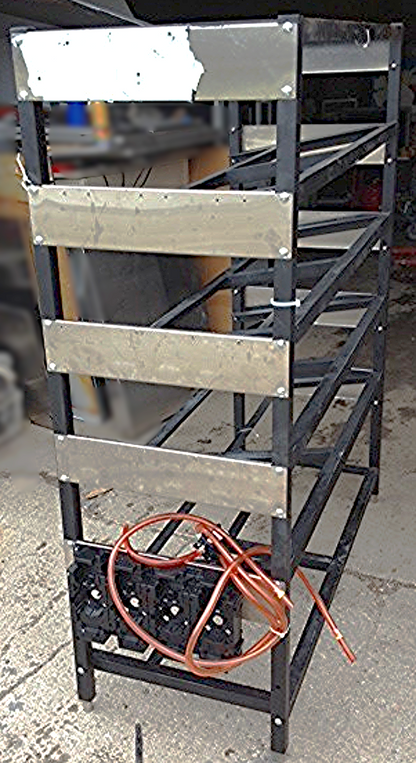 PERFECTION EQUIPMENT GR-6F FLUIDIC BEVERAGE SYSTEM SODA CARBONATOR RACK & EXTRAS