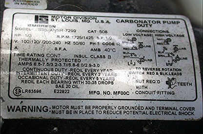 PERFECTION EQUIPMENT GR-6F FLUIDIC BEVERAGE SYSTEM SODA CARBONATOR RACK & EXTRAS