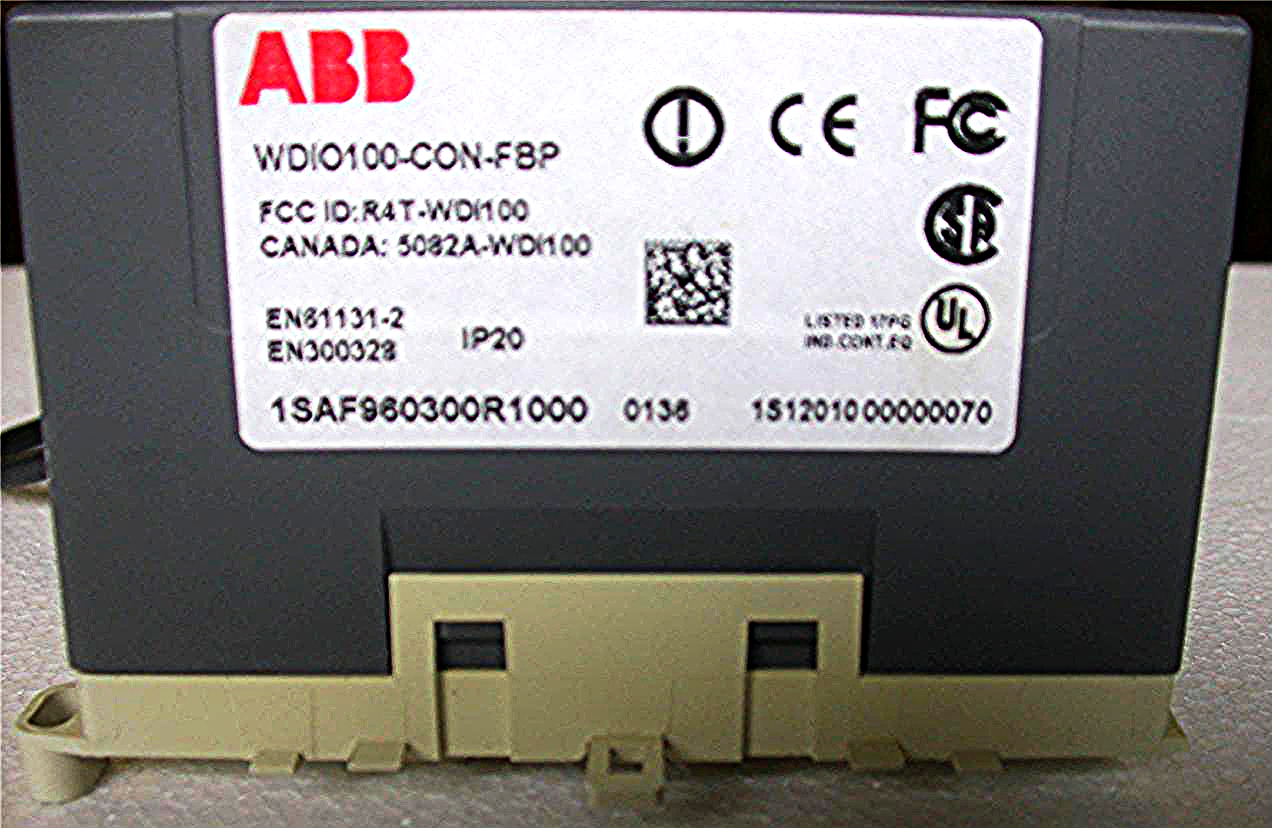 ABB WDIO100-CON-FBP Wireless Automation IO sensor Actor Distribution Box
