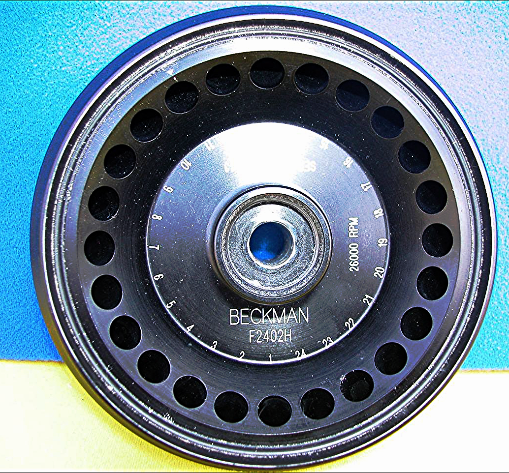 BECKMAN COULTER ALLEGRA F2402H FIXED ANGLE SEALED ROTOR - GREAT CONDITION