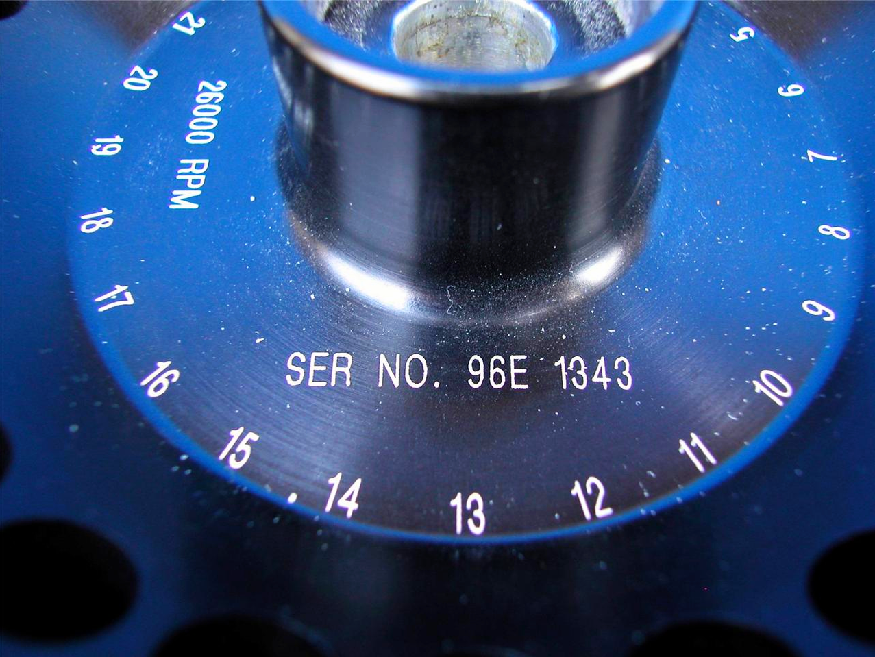 BECKMAN COULTER ALLEGRA F2402H FIXED ANGLE SEALED ROTOR - GREAT CONDITION