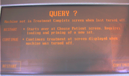 GAMBRO HEALTHCARE PRISMA CONTROL UNIT CRRT-TPE 2000 EXTRA HEMODIALYSIS MACHINE