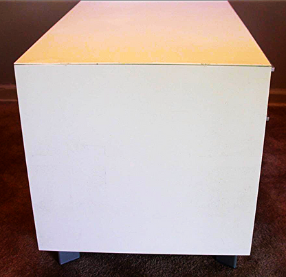 CONTEMPORARY WATSON MIRO CREDENZA THERMALLY FUSED METAL LAMINAT MODERN ARCHITECT