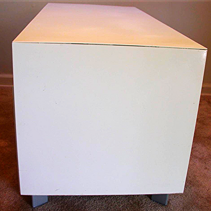 CONTEMPORARY WATSON MIRO CREDENZA THERMALLY FUSED METAL LAMINAT MODERN ARCHITECT