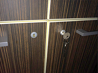 CONTEMPORARY WATSON MIRO CREDENZA THERMALLY FUSED METAL LAMINAT MODERN ARCHITECT